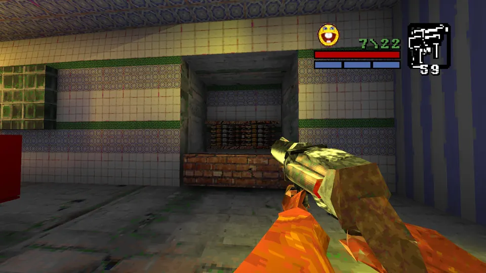 The wooden panel in the Favelao restaurant slid open, showing a hidden alcove stacked with ammo
