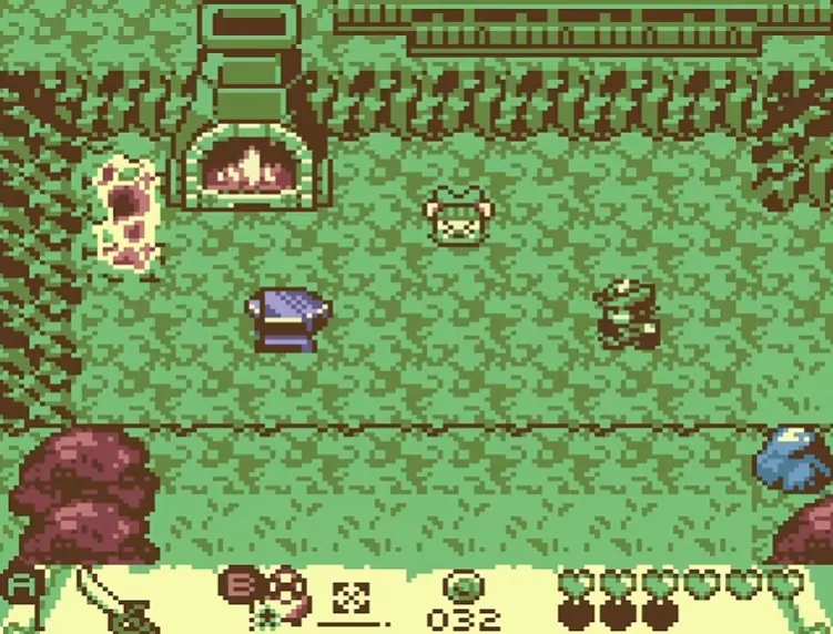 The ghostly NPC beside the forge who needs a special item