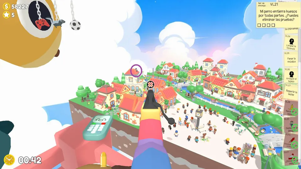 Manu's fixed roof in Vibrant Village