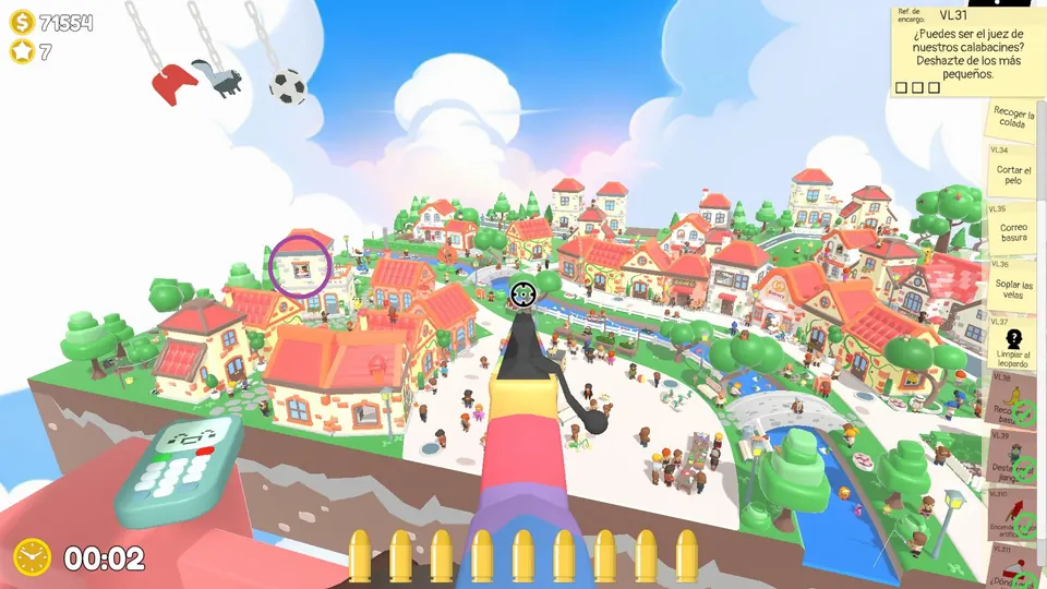 The cake's fixed spot in the houses left of the square
