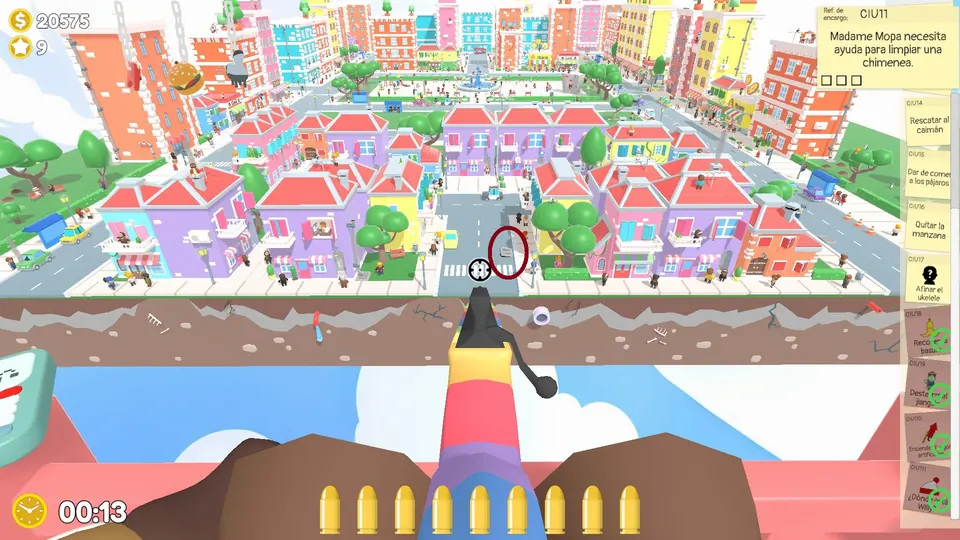 City Day 1 alligator: spawn spot 3 of 3, circled on the map