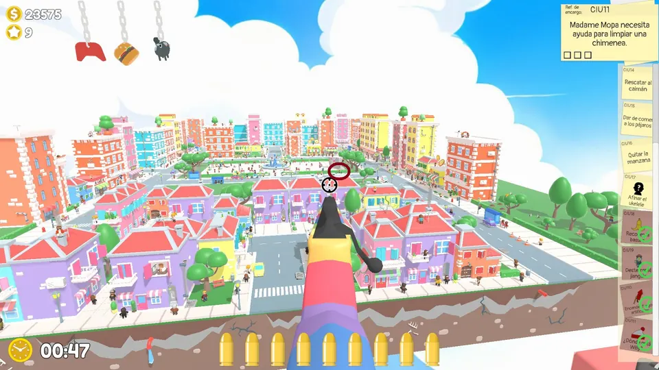 City Day 1 bread: spawn spot 3 of 3, circled on the map