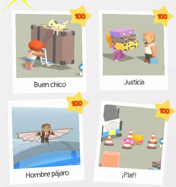 Aces Airport album, last four photos scored 100