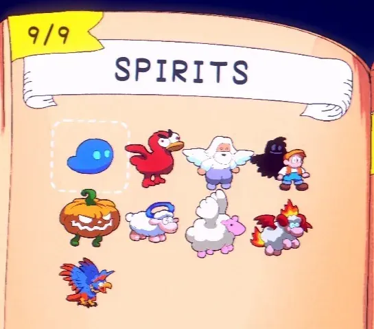 Nibbin, the first spirit