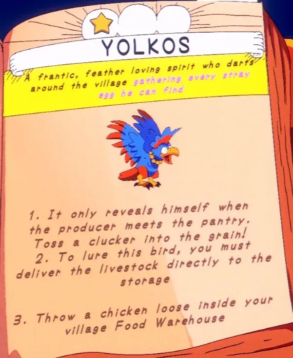 a chicken placed on the Food Warehouse for Yolkos