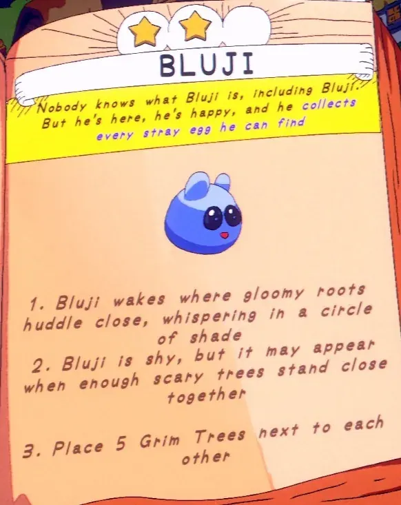 five Grim Trees together for Bluji