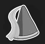 Princess Hat icon: a tall cone hat trailing a long veil