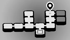 Cropten map with the pin on the top screen of the column right of centre