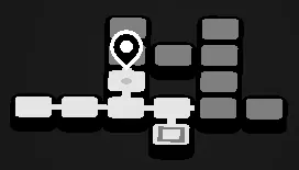 Taletorp map with the pin on the column third from the left, one screen above the bottom row