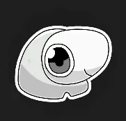 Big Head Mask icon: an oversized white head with one big eye