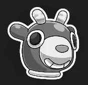 Mountain Goat Mask icon: a cartoon goat head with short horns